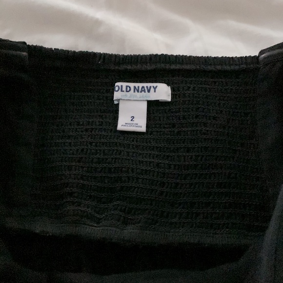 Old Navy Black Strapless Linen Dress - Picture 7 of 7